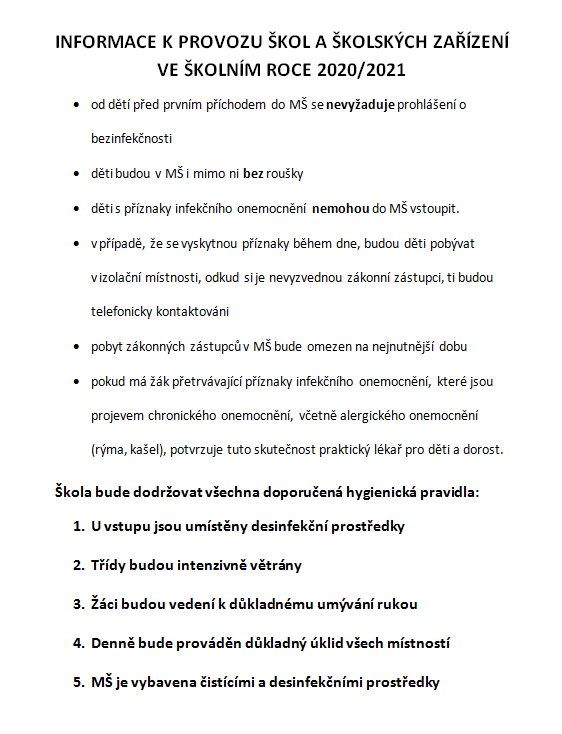 OPATŘENÍ COVID